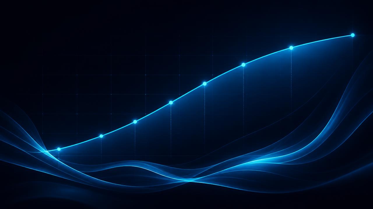 Line chart of a fluctuating APY percentage next to the Instadapp Fluid dashboard