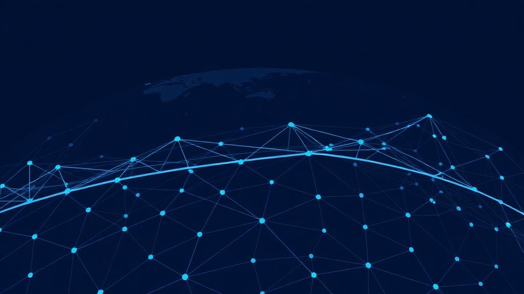 Stylised map of interconnected blockchain networks supported by Instadapp