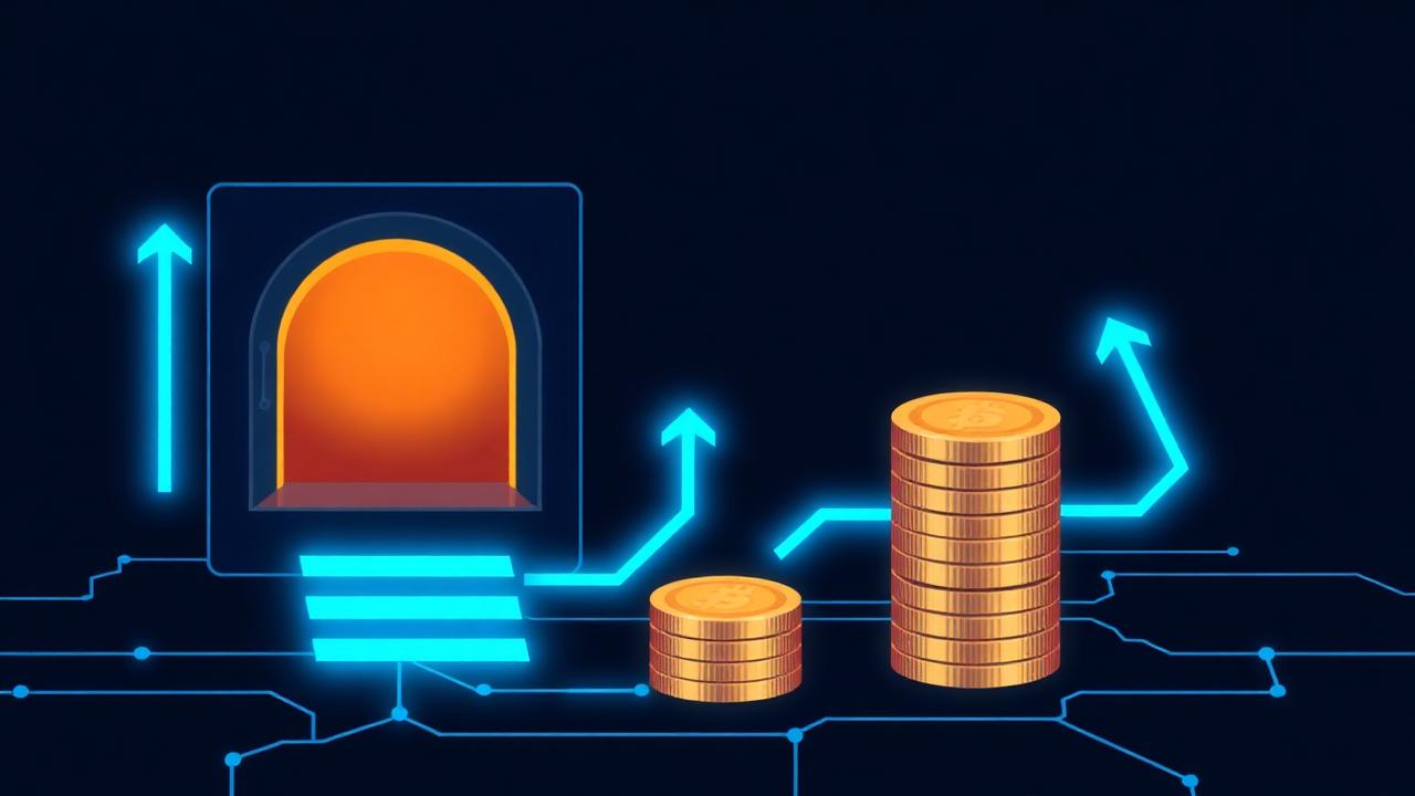 Diagram comparing looped leverage, stablecoin lending and vault-based yield strategies